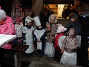 Rozsvícení stromečku v obci Vlkava